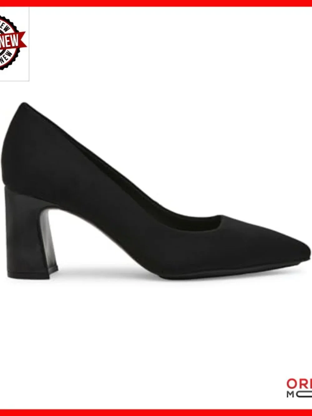 Block Heel Pumps with iFlex Comfort, Versatile for Office & Events